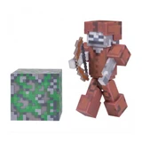 Фигурка Minecraft Skeleton in Leather Armor 8 см