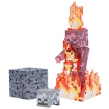 Фигурка Minecraft Skeleton on Fire 8 см
