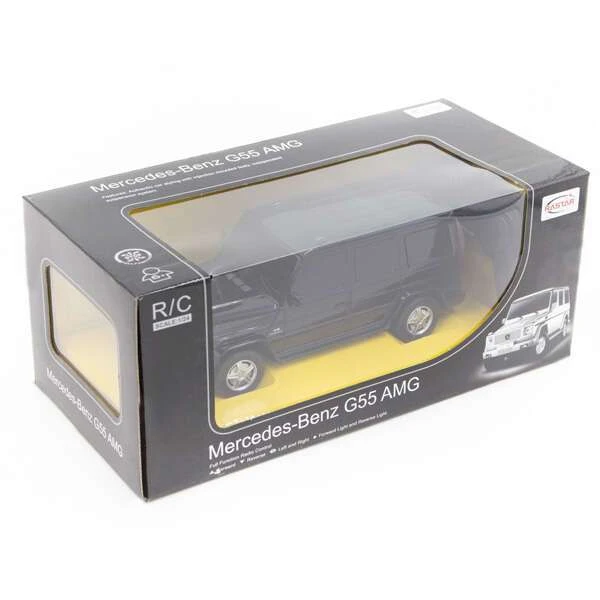 Радиоуправляемая машина Rastar 1:24 Mercedes-Benz G55 AMG Geländewagen 30500B - фото 3