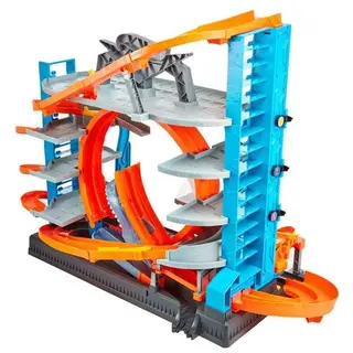 Игровой набор "Легендарный гараж с акулой" Hot Wheels FTB69