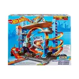 Игровой набор "Легендарный гараж с акулой" Hot Wheels FTB69