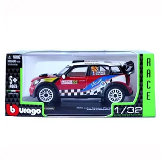 Bburago машинасы 1:32 RALLY Mini WRC 2012 (John Cooper)