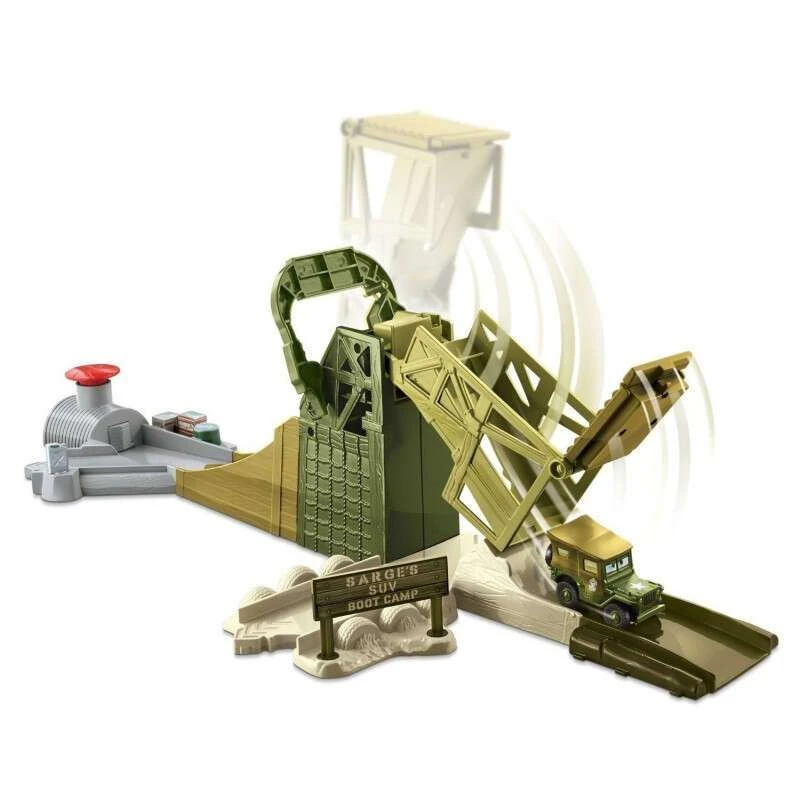 Мини игровой набор Cars 3 DJD90 "Трюкач Сардж" - фото 7