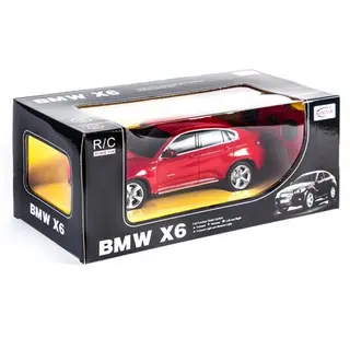 Rastar радио басқарылатын машина 31700R BMW X6 (Қызыл) - фото 3