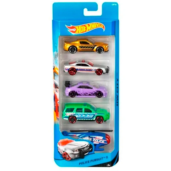 Машинки Hot Wheels набор из 5 машинок 1806 HW