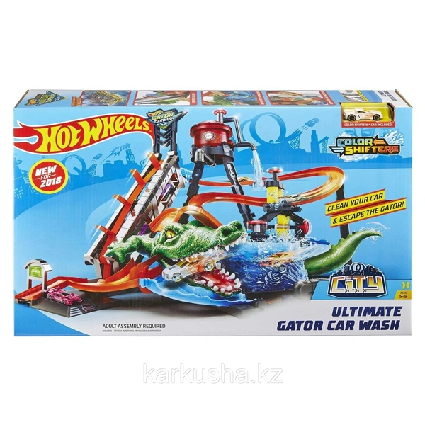 Игровой набор Hot Wheels FTB67 HW "Бешеная автомойка" - фото 5