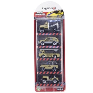 Набор машинок X-Game XGCM5D (5 машинок в уп.) 