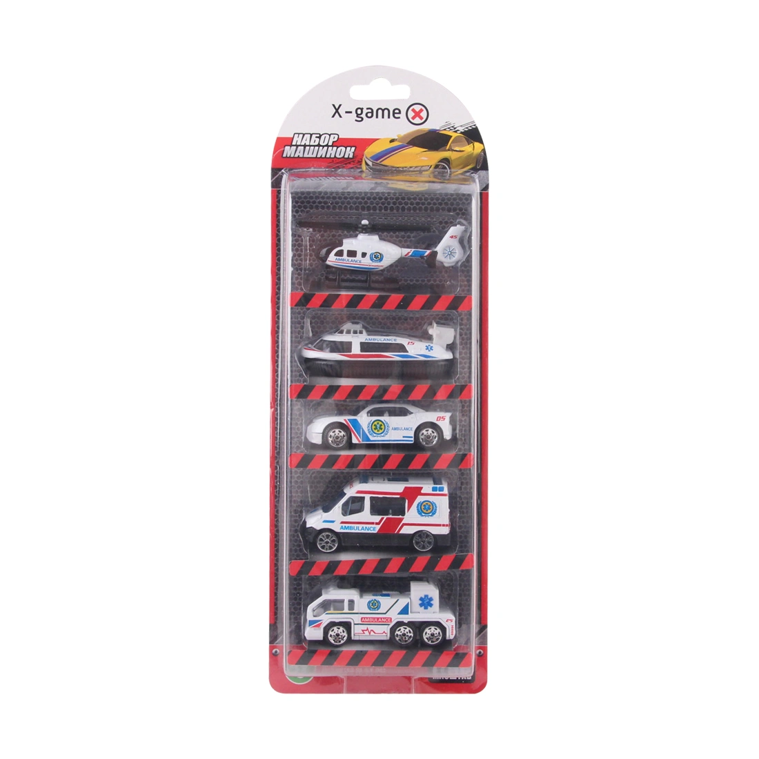 Набор машинок X-Game XGCM5F (5 машинок в уп.) 