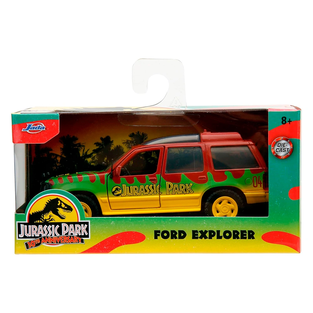 Машинка Jada Toys Hollywood Rides 1:32 Ford Explorer (Jurassic Park)  - фото 2