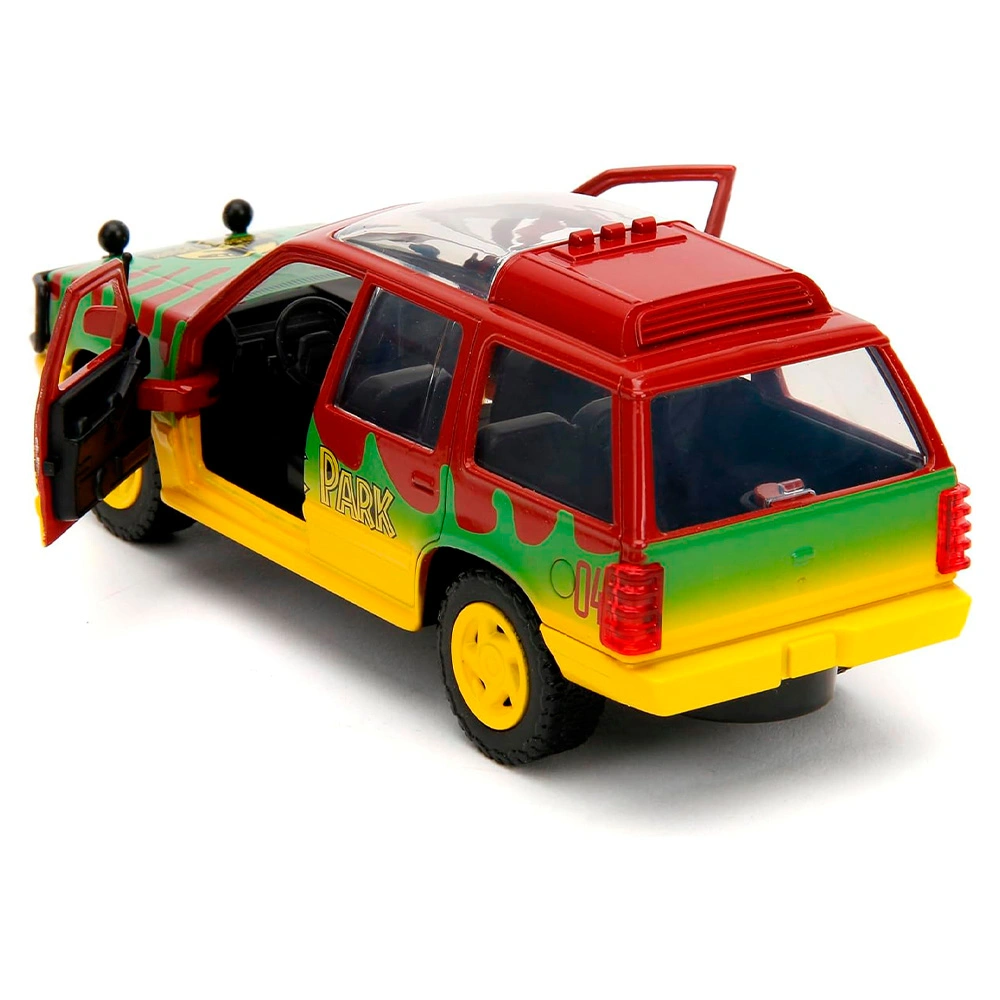 Машинка Jada Toys Hollywood Rides 1:32 Ford Explorer (Jurassic Park)  - фото 5