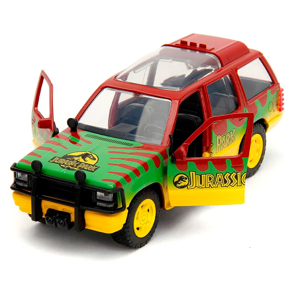 Машинка Jada Toys Hollywood Rides 1:32 Ford Explorer (Jurassic Park)  - фото 4