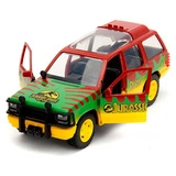 Машинка Jada Toys Hollywood Rides 1:32 Ford Explorer (Jurassic Park)  - фото 4