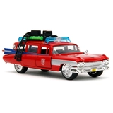 Машинки Jada Toys Hollywood Rides 1:32 Cadillac Ecto-1 TF Optimus Prime 58634 - фото 2