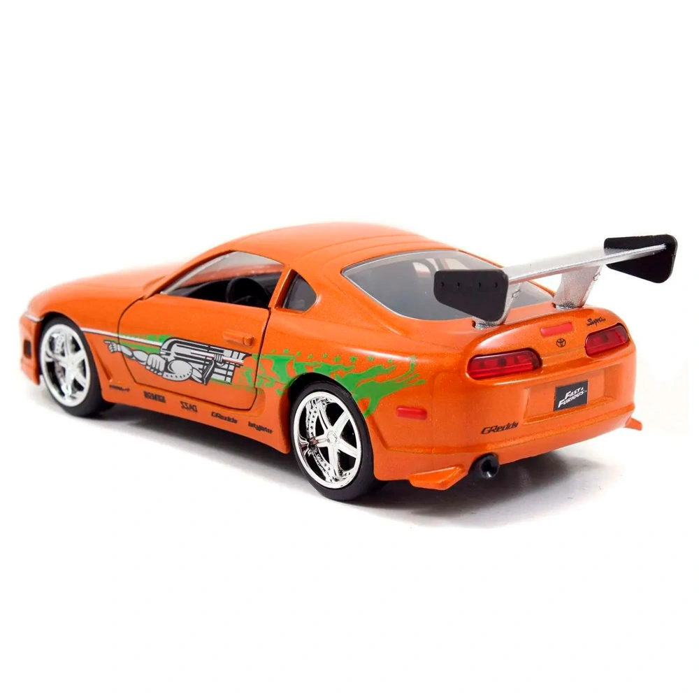 Машинки Jada Toys Форсаж 1:32 FF 1995 Toyota Supra - Orange  97345 - фото 3