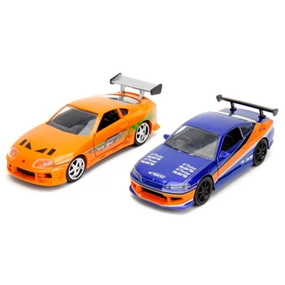 Машинки Jada Toys Форсаж 1:32 FF Nissan Silvia & Toyota Supra-Orange 34254