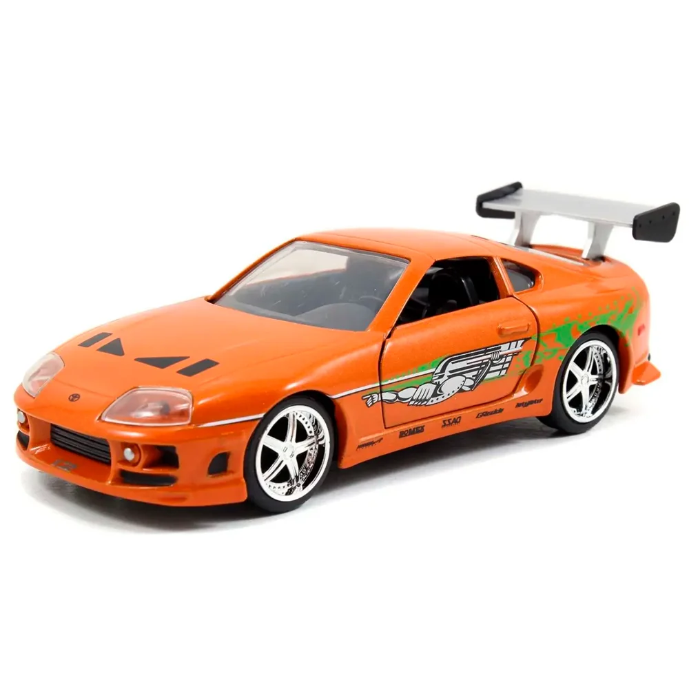 Jada Toys машинкалары Форсаж 1:32 FF Nissan Silvia & Toyota Supra-Orange 34254 - фото 4