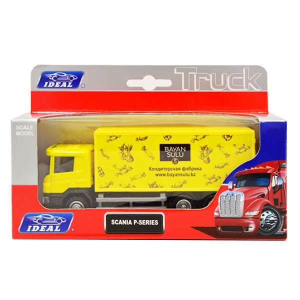Машинки - грузовики Ideal масштаб 1:64, в ассортименте - фото 4