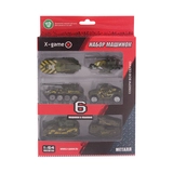 Набор машинок X-Game XGCM6F (6 машинок в уп.) XGCM6F (6 шт. в коробке)