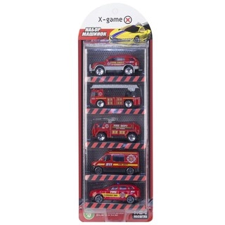 Набор машинок X-Game XGCM5C (5 машинок в уп.) XGCM5C (5 шт. в блистере)