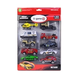 Набор машинок X-Game XGCM10A (10 машинок в уп.) XGCM10A (10 шт. в коробке)