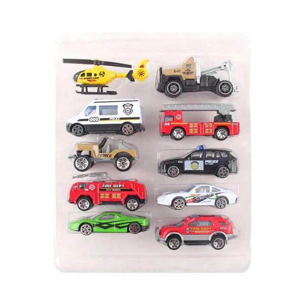 Набор машинок X-Game XGCM10A (10 машинок в уп.) XGCM10A (10 шт. в коробке) - фото 2