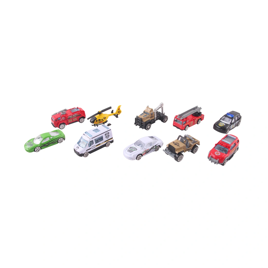 Набор машинок X-Game XGCM10A (10 машинок в уп.) XGCM10A (10 шт. в коробке) - фото 6