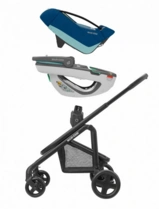 Автокресло Maxi-Cosi Сoral 360 (0-13 кг) Essential Blue - фото 11