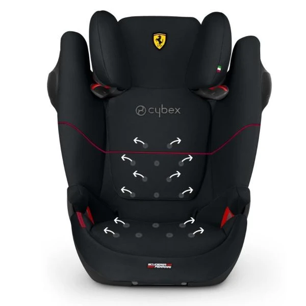Автокресло Cybex Solution M-Fix SL FE Ferrari Victory Black - фото 2