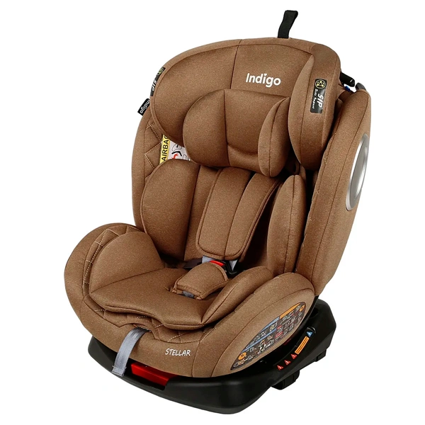 Автокресло Indigo Stellar YC06 Бежевый - фото 2