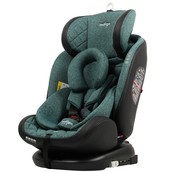 Автокресло Indigo Aero Isofix ST-3 группа 0-1-2-3 (0-36 кг) Green - фото 2