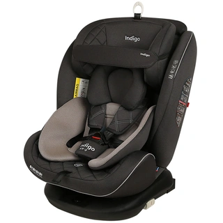 Автокресло Indigo Aero Isofix ST-3 группа 0-1-2-3 (0-36 кг) Grey Beige