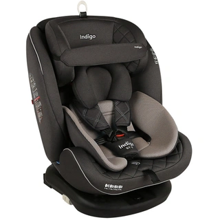 Автокресло Indigo Aero Isofix ST-3 группа 0-1-2-3 (0-36 кг) Grey Beige