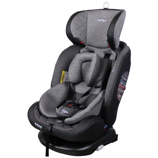 Автокресло Indigo Aero Isofix ST-3 группа 0-1-2-3 ( 0-36 кг) Light Gray - фото 3