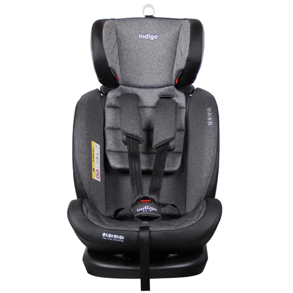Автокресло Indigo Aero Isofix ST-3 группа 0-1-2-3 ( 0-36 кг) Light Gray