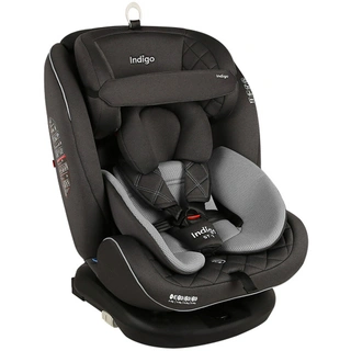 Автокресло Indigo Aero Isofix ST-3 группа 0-1-2-3 (0-36 кг) Dark Gray
