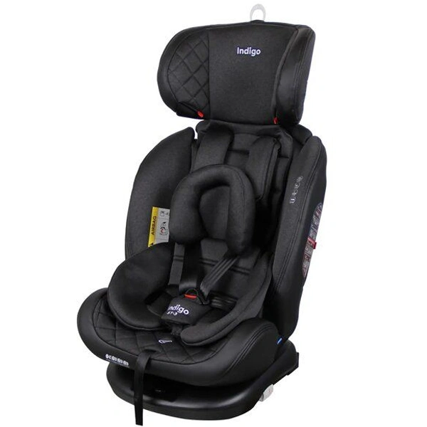 Автокресло Indigo Aero Isofix ST-3 группа 0-1-2-3 (0-36 кг) Black - фото 2