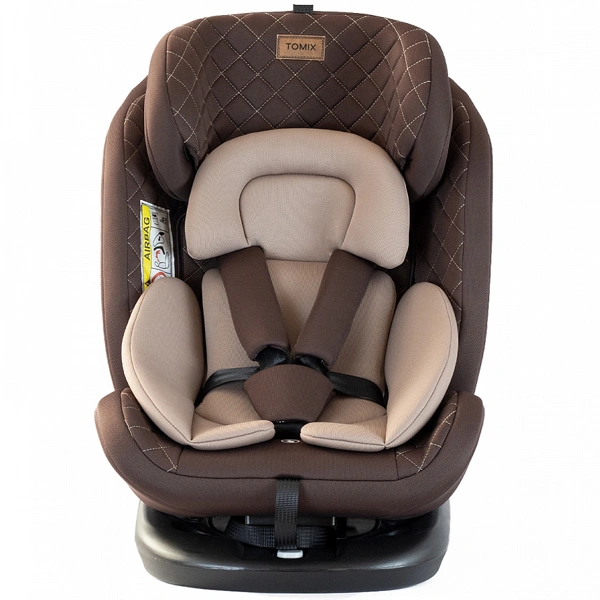 Автокресло-трансформер Tomix Major Isofix группа 0-1-2-3 (0-36 кг) Brown - фото 2