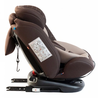 Автокресло-трансформер Tomix Major Isofix группа 0-1-2-3 (0-36 кг) Brown