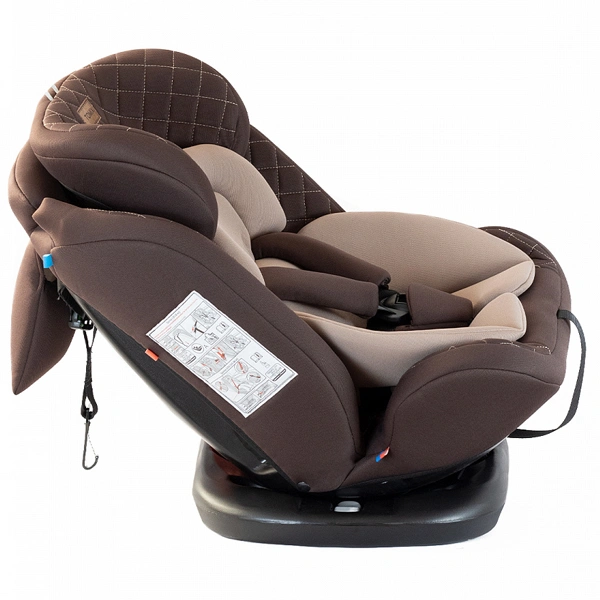 Автокресло-трансформер Tomix Major Isofix группа 0-1-2-3 (0-36 кг) Brown - фото 4