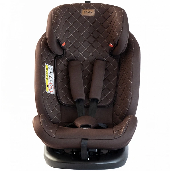 Автокресло-трансформер Tomix Major Isofix группа 0-1-2-3 (0-36 кг) Brown - фото 9