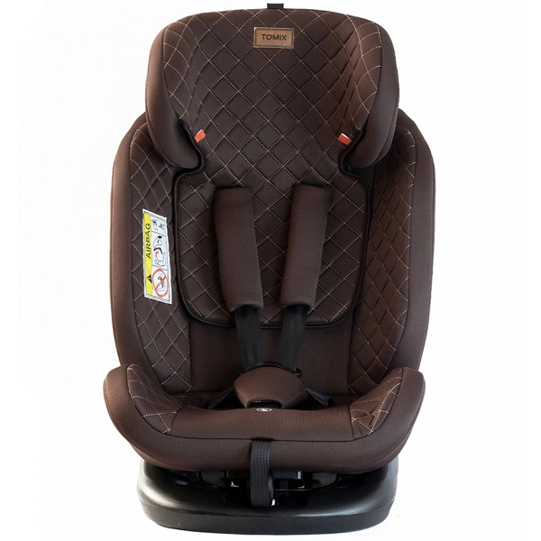 Автокресло-трансформер Tomix Major Isofix группа 0-1-2-3 (0-36 кг) Brown - фото 10