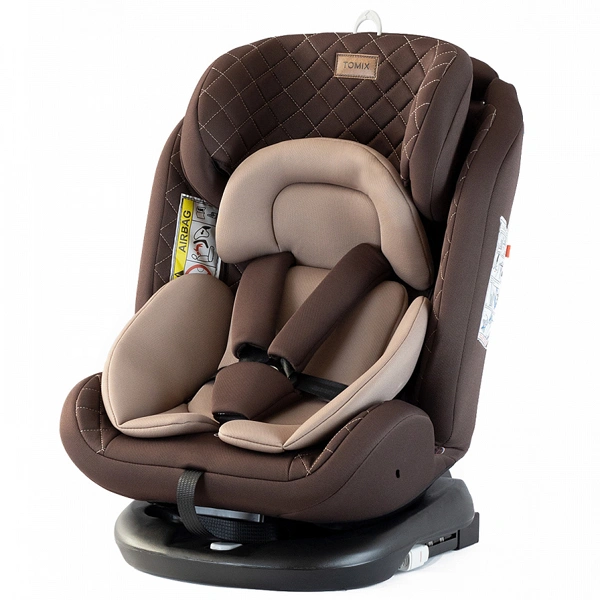 Автокресло-трансформер Tomix Major Isofix группа 0-1-2-3 (0-36 кг) Brown - фото 3