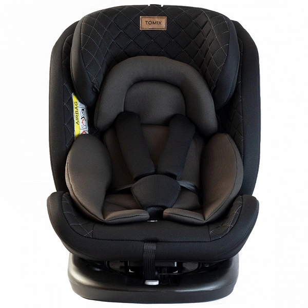 Автокресло-трансформер Tomix Major Isofix группа 0-1-2-3 (0-36 кг) Black