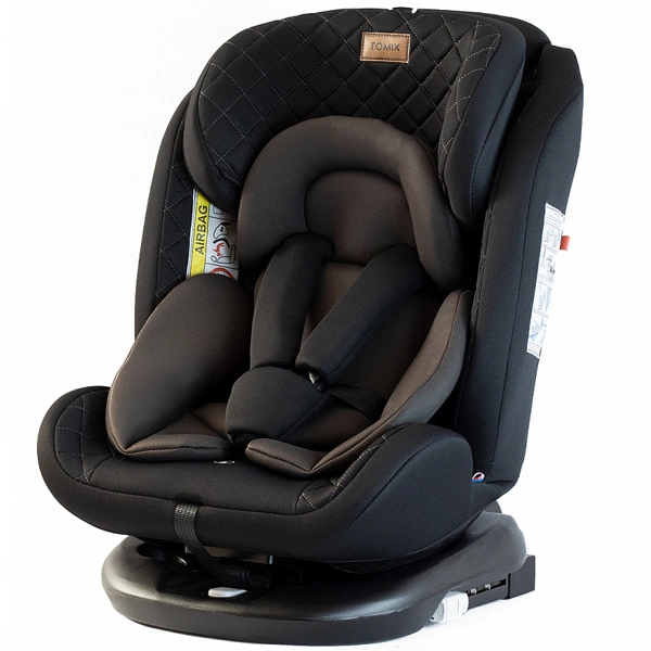 Автокресло-трансформер Tomix Major Isofix группа 0-1-2-3 (0-36 кг) Black - фото 2