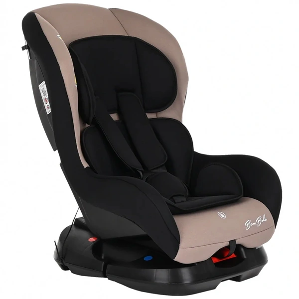 Автокресло Bambola Bambino группа 0-1 (0-18 кг) Black/мокко - фото 2