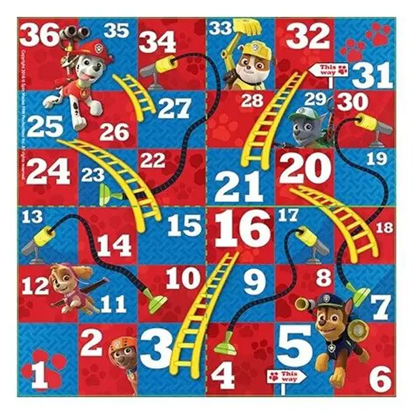 Настольная игра Spin Master "Канаты и лестницы" Щенячий Патруль - фото 4