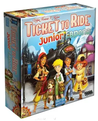Настольная игра Мир Хобби Ticket to Ride Junior - Европа