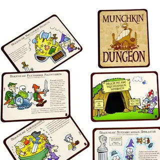 Настольная игра Мир Хобби Манчкин 6. Безбашенные Подземелья