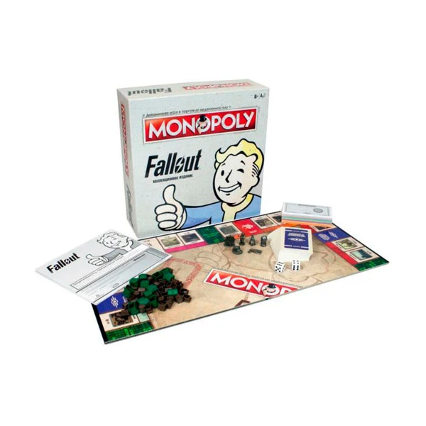 Настольная игра Мир Хобби Монополия Fallout - фото 2