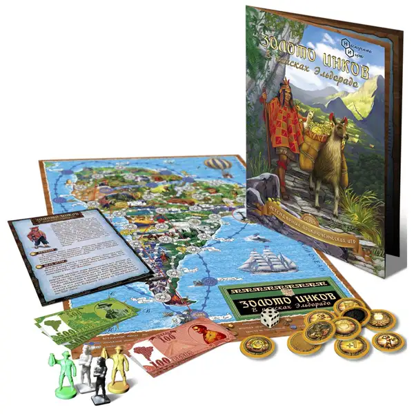 Детская настольная игра Нескучные игры Золото инков - фото 2